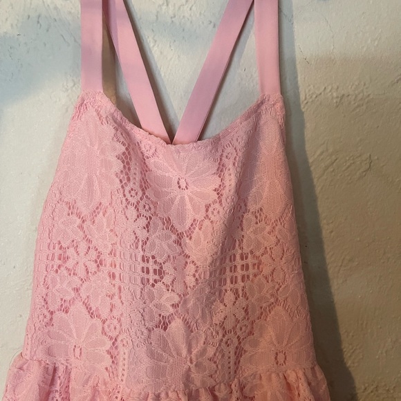 PEEK NEW LACE PINK DRESS - Picture 3 of 6